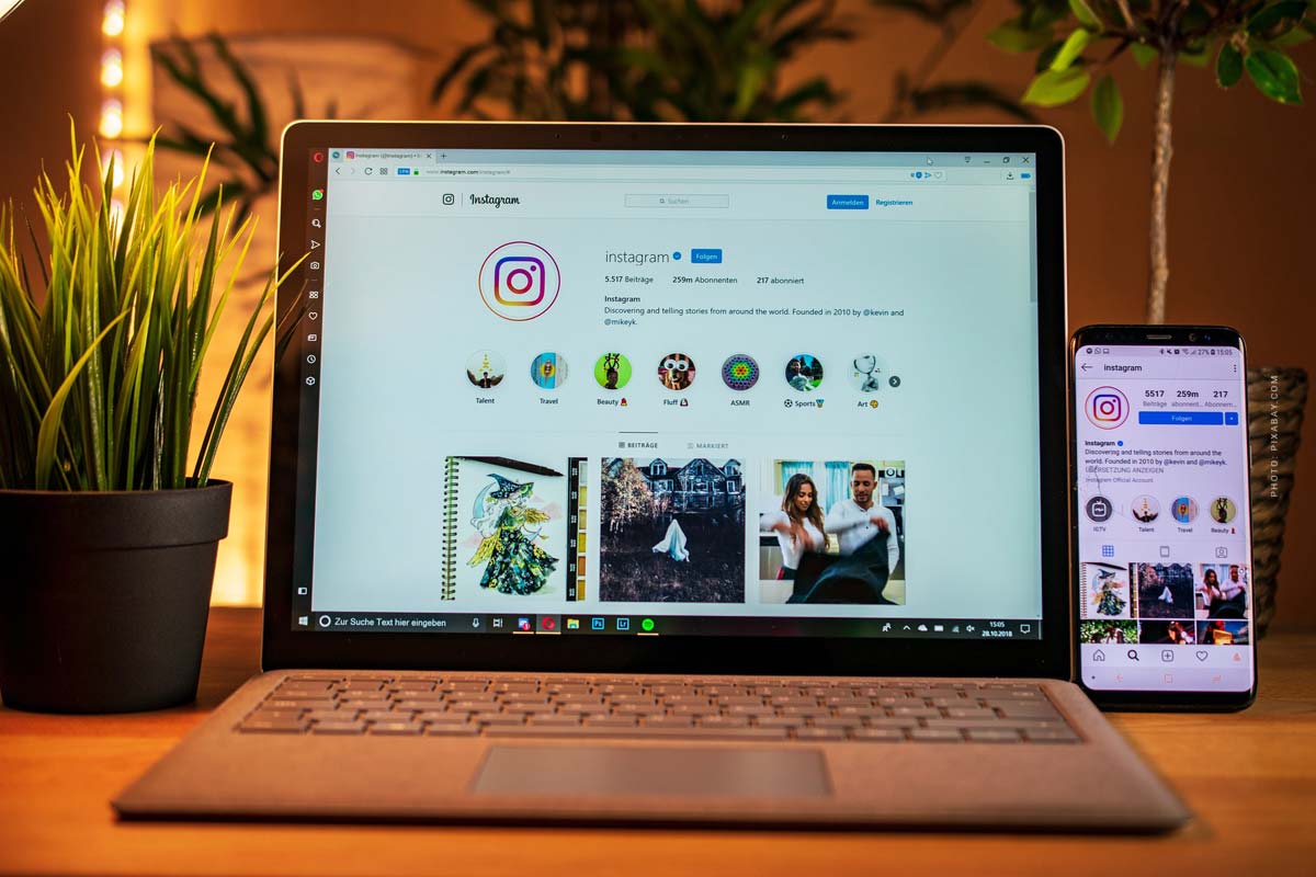 instagram-laptop-socialmedia-netzwerk-news-plattform-marketing